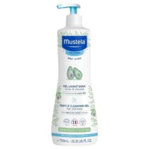 Découvrez le gel lavant doux Mustela 750ml à l’avocat, nettoyant visage et corps pour bébé. Formule hypoallergénique, hydratante et sans savon.
