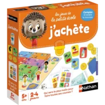 Nathan La Petite École J’achète un jeu éducatif dès 3 ans pour apprendre à faire les courses comme les grands, développer le langage, la logique et l’autonomie en jouant.