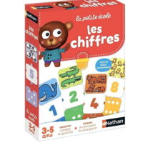 Avec " Nathan La Petite École – Les Chiffres" , votre enfant découvre les chiffres et apprend à compter dès 3 ans. Jeu éducatif ludique, idéal pour la maternelle.