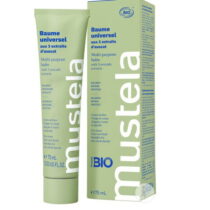 Apaisez et nourrissez la peau de toute la famille avec Mustela Baume Universel Bio aux extraits d’avocat. Multi-usages, 100% d’origine naturelle, dès la naissance.