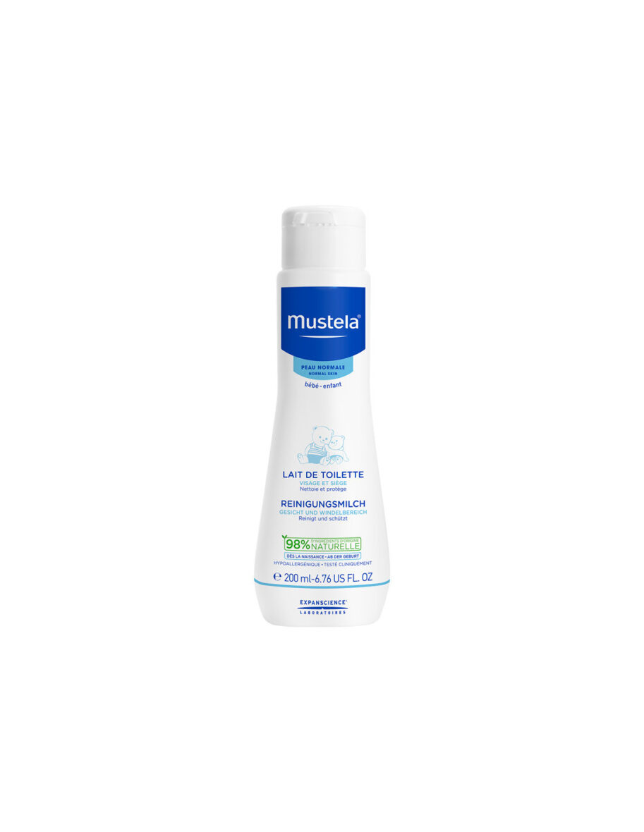 Mustela Lait de Toilette Sans Rinçage 200ml