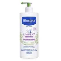 Découvrez le Mustela Liniment 750ml, un soin nettoyant naturel sans rinçage pour le siège des bébés. Protège, apaise et prévient les rougeurs dès la naissance.