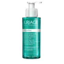 Uriage Hyséac Huile Purifiante 100ml nettoie, démaquille et purifie les peaux mixtes à grasses sans agresser. Élimine l’excès de sébum tout en douceur. Format 100ml.