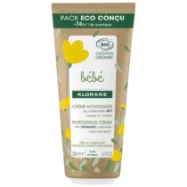 Hydratez et apaisez la peau fragile de bébé avec la crème Klorane au calendula bio. Texture légère, 97% d’ingrédients naturels, utilisable dès la naissance.