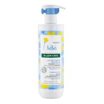 Klorane Bébé Lait de Toilette Protecteur 500ml nettoie, hydrate et apaise la peau sensible de bébé. Formule sans rinçage au calendula bio, dès la naissance.