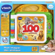 VTech Mon Imagier des Animaux Bilingue Un jouet éducatif sonore et interactif pour stimuler le langage, la mémoire et la curiosité des tout-petits dès 18 mois.