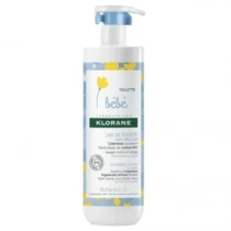 Le lait de toilette Klorane Bébé 750ml nettoie en douceur la peau de bébé sans rinçage. Enrichi en calendula bio, il protège, apaise et laisse la peau souple et propre.